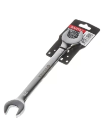 Ключ рожковый, BARTEX, 22х24 мм, хром. зеркальный, CrV сталь (316290)