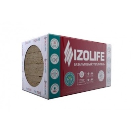 Плиты минераловатные Изолайф 1200*600*100мм (4шт/2,88м2/0,288м3) пл.25