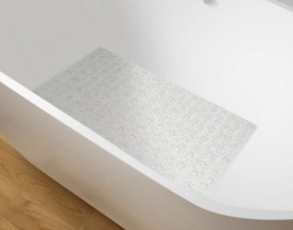 Коврик SPA "Галька" для ванной 68*36 прозрачный