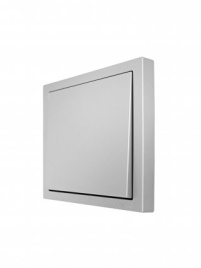 Lezard Выключатель СП 1кл серый матов. ZIMA 704-7488-100QC