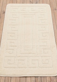 Коврик CONFETTI MAXIMUS 2шт 50*80см 14мм жемчужно-белый