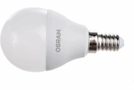 OSRAM Лампа светодиодная LED Value LVCLР75 10SW/840 шар матовый Е14 230В 