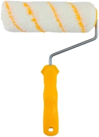 Лакра Валик с ручкой "Классик-Стандарт", полиакрил 12/180/40мм, желт. нить, D6мм, Tolberg (0210134)