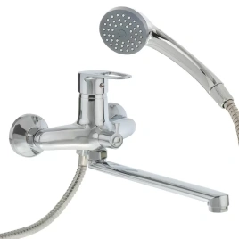 Aqwin Смеситель для ванны А22216 с картриджем, хром