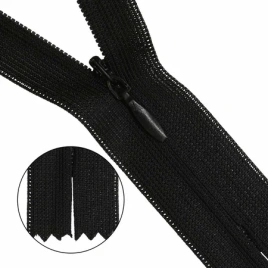Молния потайная 18-20см черная