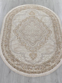 Ковер MOSSO 27226 1.6*2.3 Oval Beige/Beige Турция