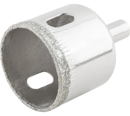 Коронка кольцевая по кафелю и стеклу лмазная 25х50 мм. (16282)