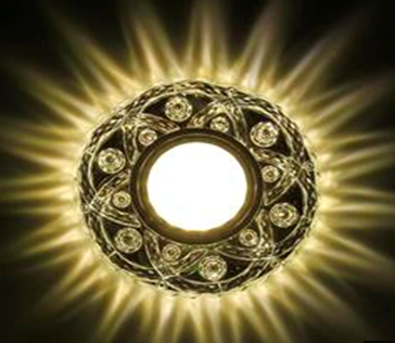 ***Точечный светильник К1624L-1 прозрачный фото 1