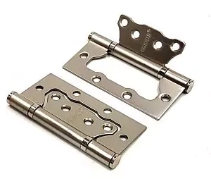 Петля ст. без врезки Puerto 100-2S FH MSN никель супер матовый фото 1