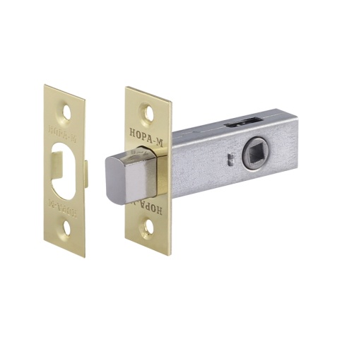 Задвижка дверная З-45 (золото) фото 1