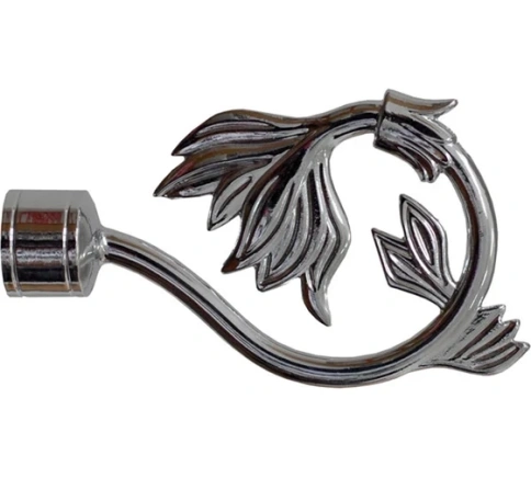 Наконечник 28мм Росток Хром глянец фото 1