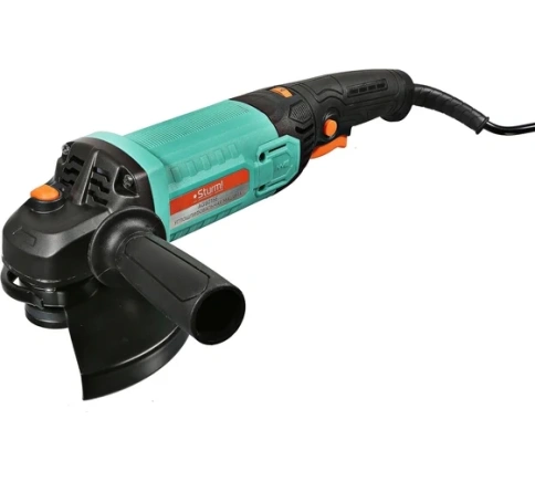 Sturm AG9015Е Машина углошлифовальная150мм, 1500 Вт, рег. об. 3000-8000 об/мин быстр. кожух фото 1
