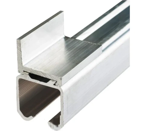 Направляющая верхняя для разд.дверей 2м L2(с крепления под кронштейн) фото 1