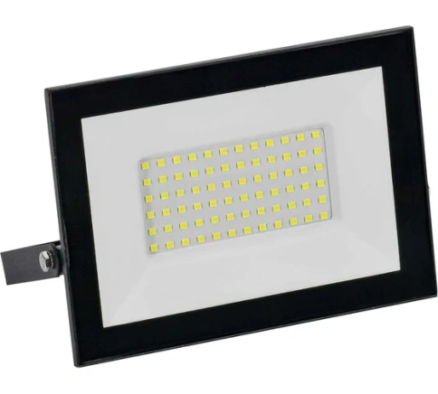 Прожектор светодиодный LED СДО 001-70 6500К IP65 черный GENERICA фото 1