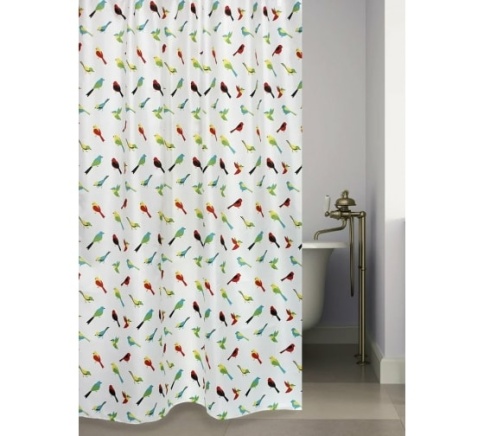 Штора для ванн 180х200см BATH Sweets Birds (ch-14080-1) (СБ) фото 1