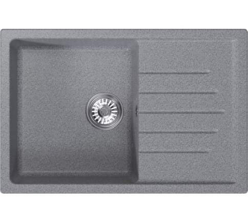 Мойка ML-GM19 с крылом, темно-серая (309), 500х750х200мм фото 1