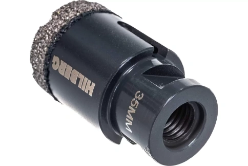 Коронка алмазная 35 мм Hilberg Super Hard М14 НН635 фото 1