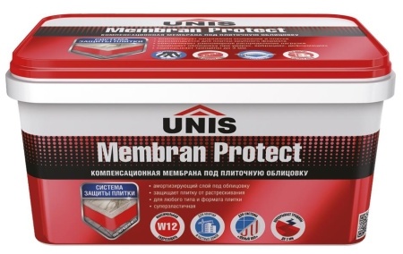 Гидроизоляционная мембрана Юнис Membran Protect RED 4кг фото 1