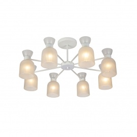 Люстра 07394/8 белый Е14 фото 1