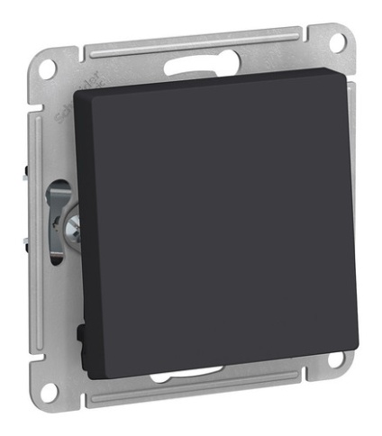 SchE Механизм переключателя 1-кл. СП 10А IP20 карбон ATN001061 фото 1