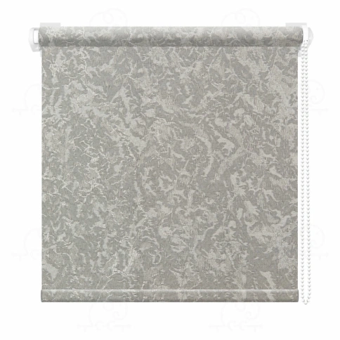 Рулонная штора Джерси (016.01) Серый 72*160 (10-30% светопрониц./под мрамор) фото 1