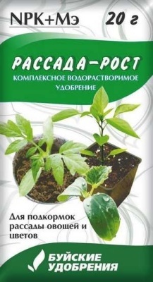 ВП Рассада-рост 20гр. (60) БХЗ фото 1