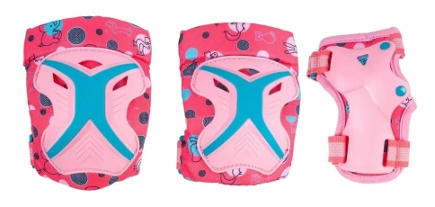 Роликовая защита Safe fit kids 3.0 pink L фото 1
