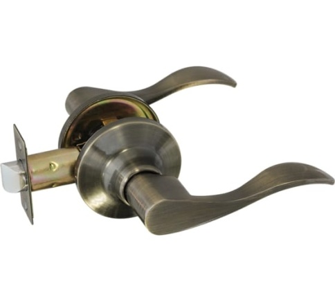 Защелка межкомнатная ЗВ1-05 (стар.бронза) фото 1