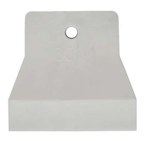 Лакра Шпатель резиновый белый 80мм 1209108 фото 1