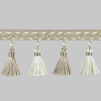 Бахрома св.беж./молочный. К02-11,25 м. фото 2