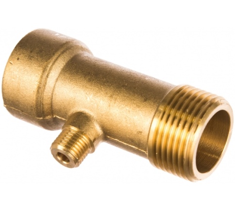 Штуцер 3-х выводной 1"HPх1"BPх1/4"НР фото 1