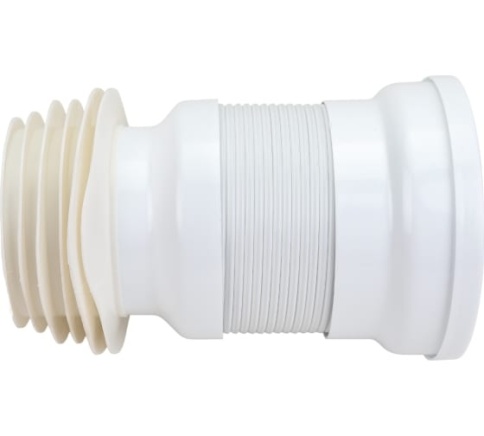 Т350 Гибкий отвод арм.для выпуска унитаза 350мм фото 1