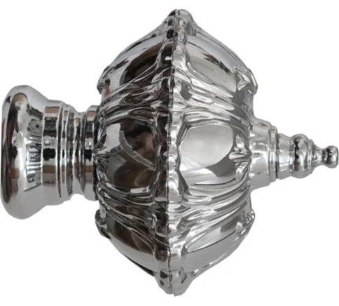 Наконечник 28мм Антик Хром глянец фото 1