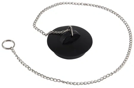 пробка д/ванны пвх с цепочкой фото 1