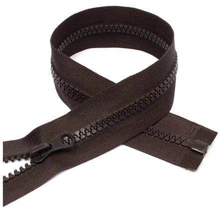 Молния "Трактор"№5, 1замок 90см коричневая фото 1
