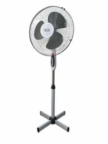 Вентилятор напольный Умница ВН-16 бело-серый (50Вт) АТ фото 1