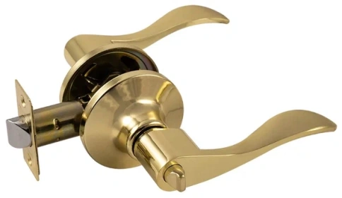 Защелка межкомнатная ЗВ1-03 (золото) (фиксатор) фото 1