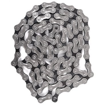 Цепь 7ск., 1/2"х3/32"х116, коричневая, VCN7S фото 1