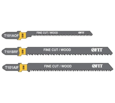 Набор полотен для электролобзика , 6шт ( Т101BRFx2; T101OF x2 ; T101AIF x 2) (41012) фото 1