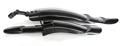 Крылья 26" пластиковые, черные, удлиненные 2615-24Х (77006171) фото 1