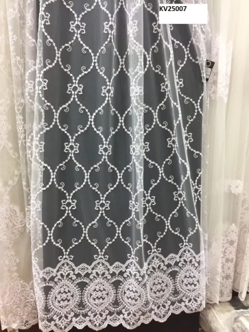 Тюль с вышивкой (сетка)К 25007 фото 1