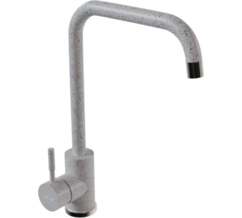 Смеситель для кухни 35к MIXLINE ML-GS12 (310) серый высокий излив фото 1