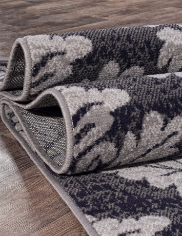 Ковер SILVER d213 0.8*1,5 grey прямой фото 2