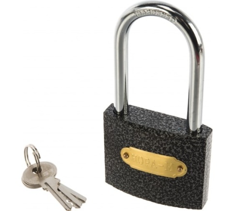 Замок навесной ЗН-800ДД-60 мм (3 кл.) фото 1