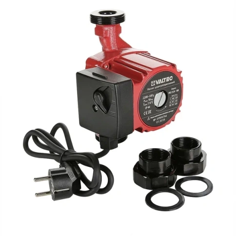 Насос VALTEC RC 25/6 (180) c гайками фото 1