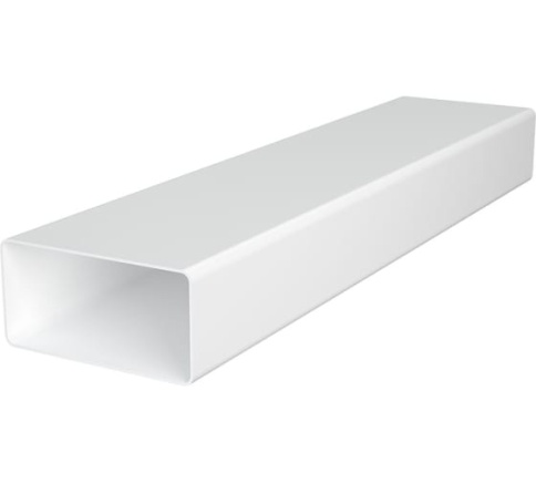 Воздуховод плоский ПВХ 60х120, 1м 612ВП1 фото 1