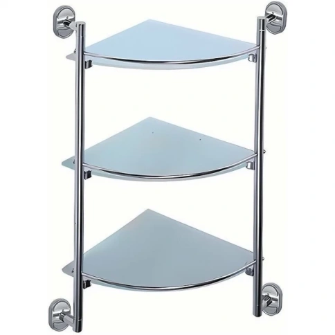 Полка стеклянная F 1907-3 фото 1