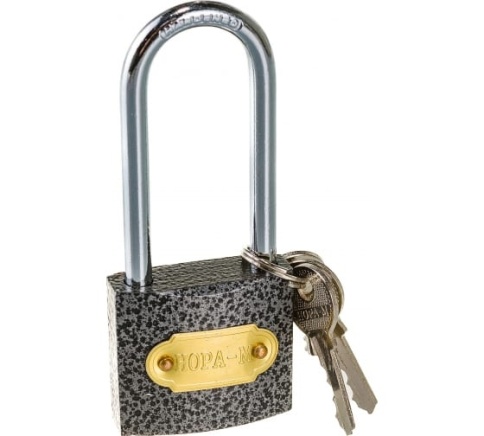 Замок навесной ЗН-800ДД-38 мм (3кл.) фото 1