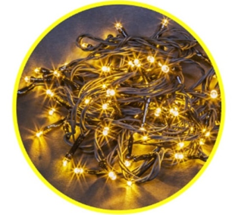 Навигатор 61819 Гирлянда нить теп.белый NGF-S01-200WW-5-11.5m-230-C8-G-IP20 фото 1