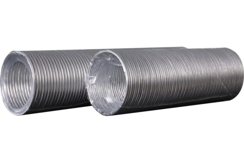 Воздухоотвод алюминиевый гофрированный 3м 15ВА фото 1